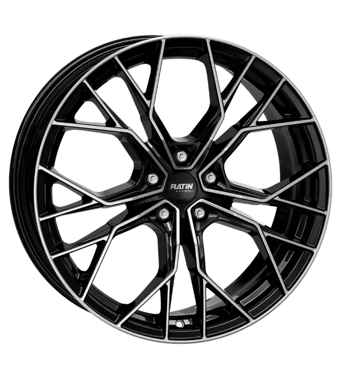 PLATIN Wheels P 118 Black Polished 8,00x19 5x114,30 ET45,00