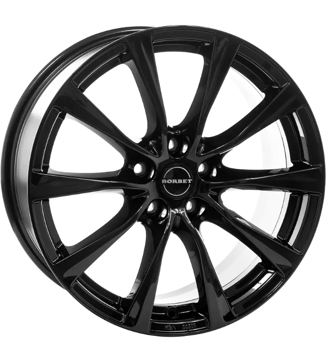 Borbet RE black glossy 7,00x16 5x114,30 ET40,00
