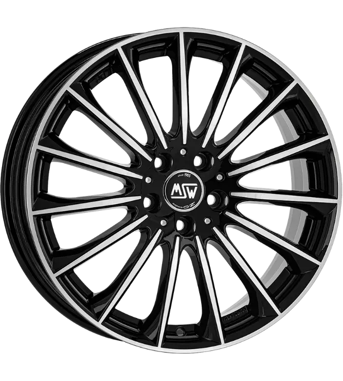MSW 30 Black Polished 8,00x18 5x112,00 ET30,00