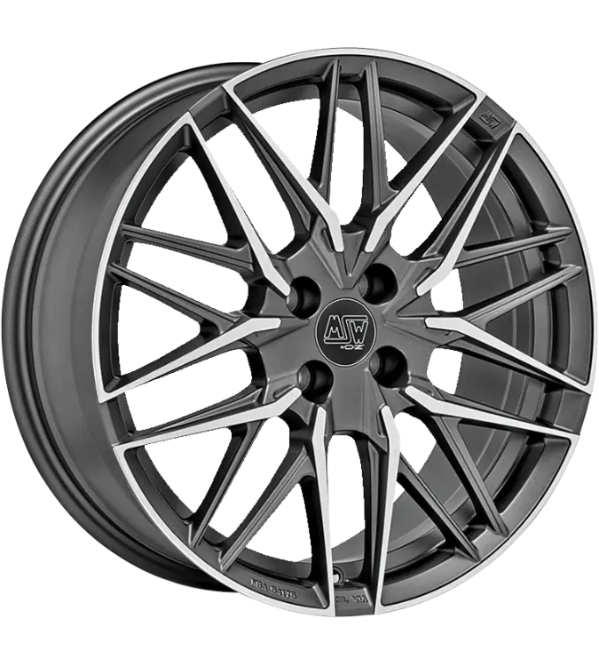 MSW 50-4 Grey Polished 7,00x17 4x100,00 ET42,00