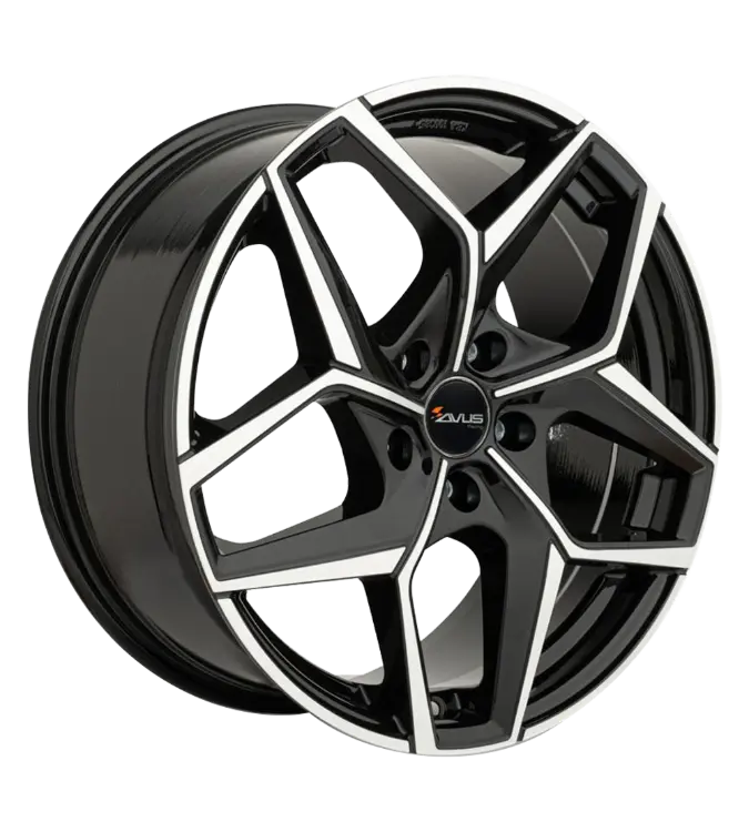 AVUS Racing AC-523 - Black Polished 8,00x19 5x120,00 ET30,00