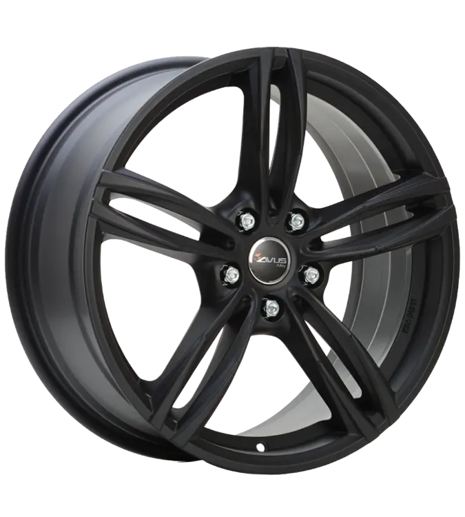 AVUS Racing AF15 - Matt Black 7,50x17 5x112,00 ET30,00