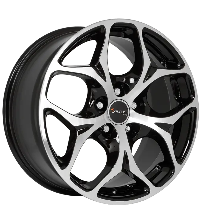 AVUS Racing AC-MB2 - Black Polished 9,00x20 5x112,00 ET30,00