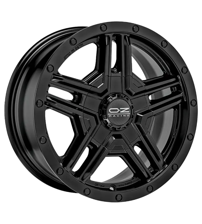OZ RALLY ADVENTURE MATT BLACK 8,00x17 5x150,00 ET30,00