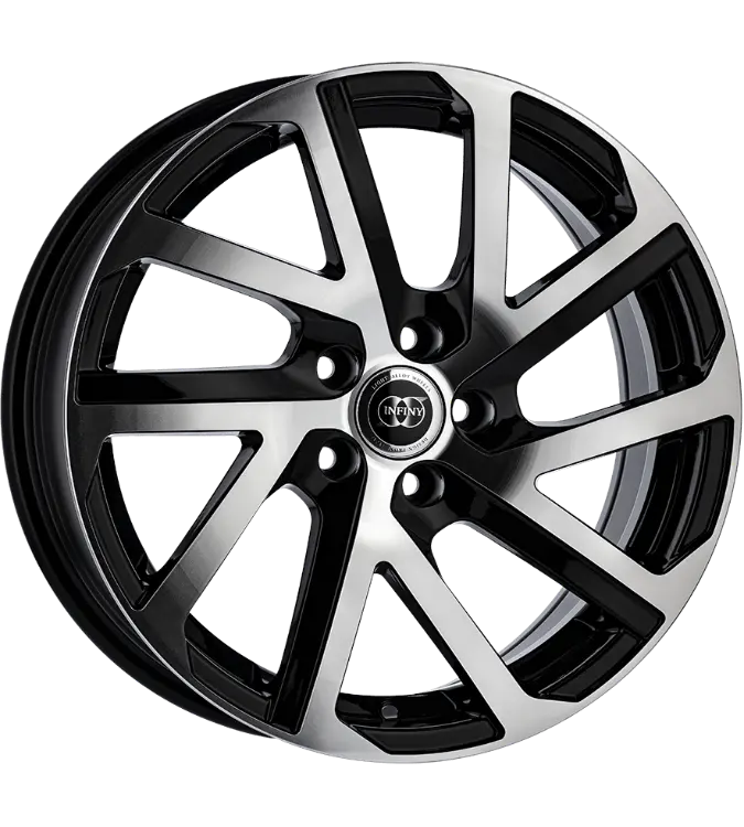 Infiny COBALT Black Polished 7,50x17 4x108,00 ET40,00