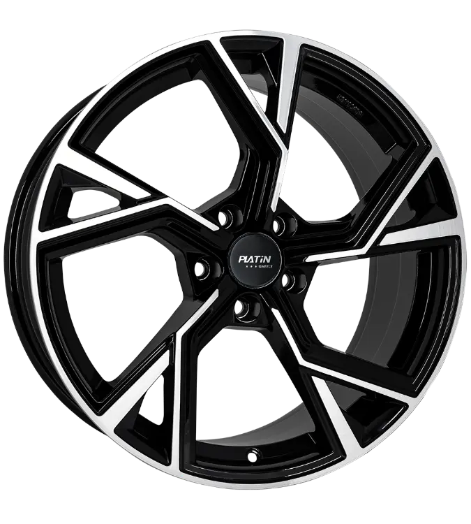 PLATIN Wheels P 100 Black Polished 8,50x19 5x112,00 ET30,00