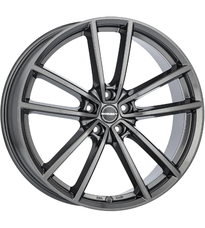 Borbet W anthracite glossy 8,00x18 5x114,30 ET50,00