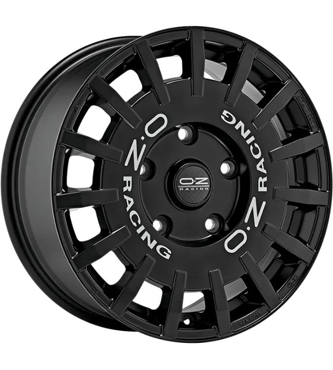 OZ RALLY RACING VAN MATT BLACK 8,00x18 5x120,00 ET45,00