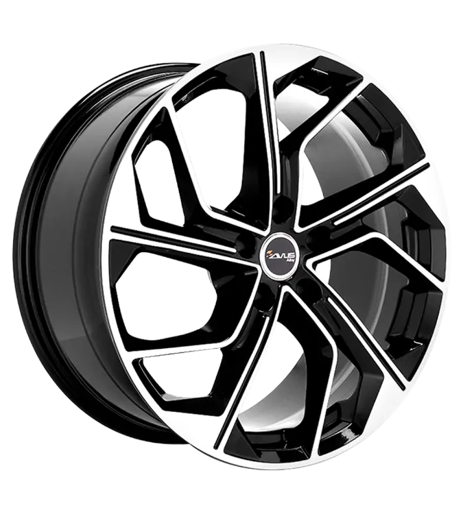 AVUS Racing AC-522 - Black Polished 8,50x19 5x112,00 ET30,00