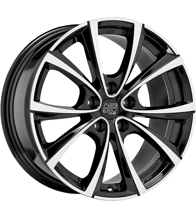 MSW 27T Black Polished 8,50x19 5x114,30 ET35,00