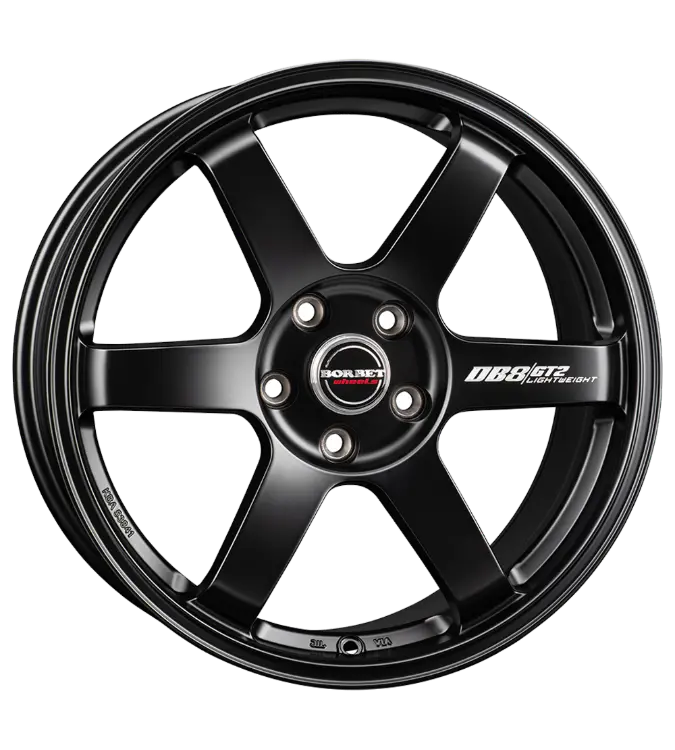 Borbet DB8GT2 black matt 8,50x19 5x114,30 ET35,00