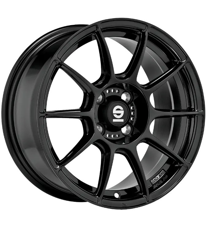 Sparco FF1 Gloss Black 7,00x16 4x100,00 ET30,00