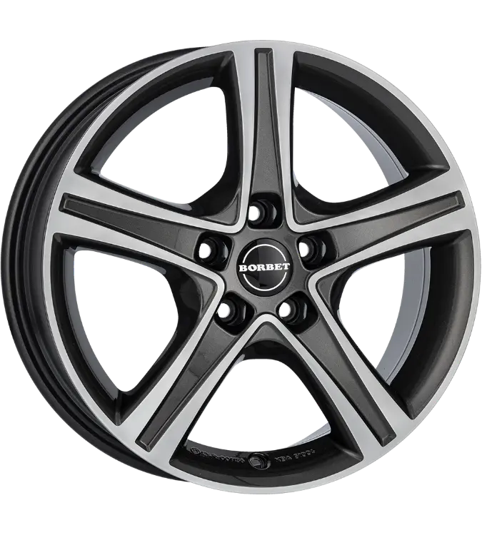 Borbet CWD anthracite 6,50x16 5x120,00 ET52,00