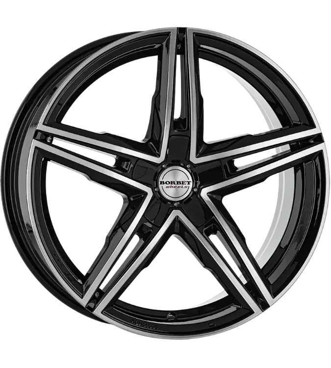 Borbet XRS black glossy 8,50x19 5x112,00 ET30,00