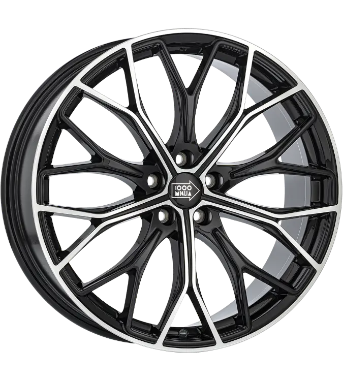 Mille Miglia MM1003 Black Polished 8,00x18 5x112,00 ET29,50