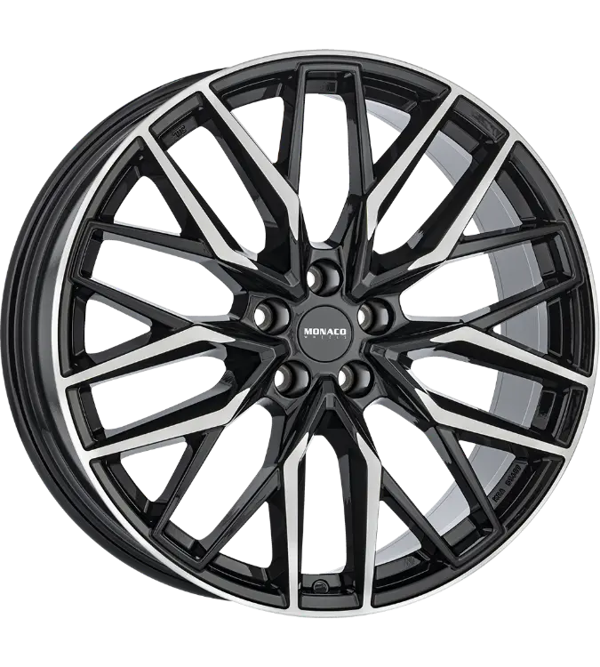 MONACO WHEELS GPX Black Polished 8,00x20 5x112,00 ET30,00