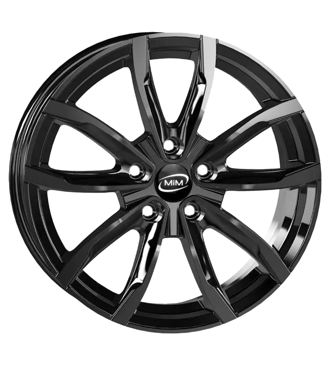 MIM EVO001 Gloss Black 7,00x17 4x108,00 ET20,00