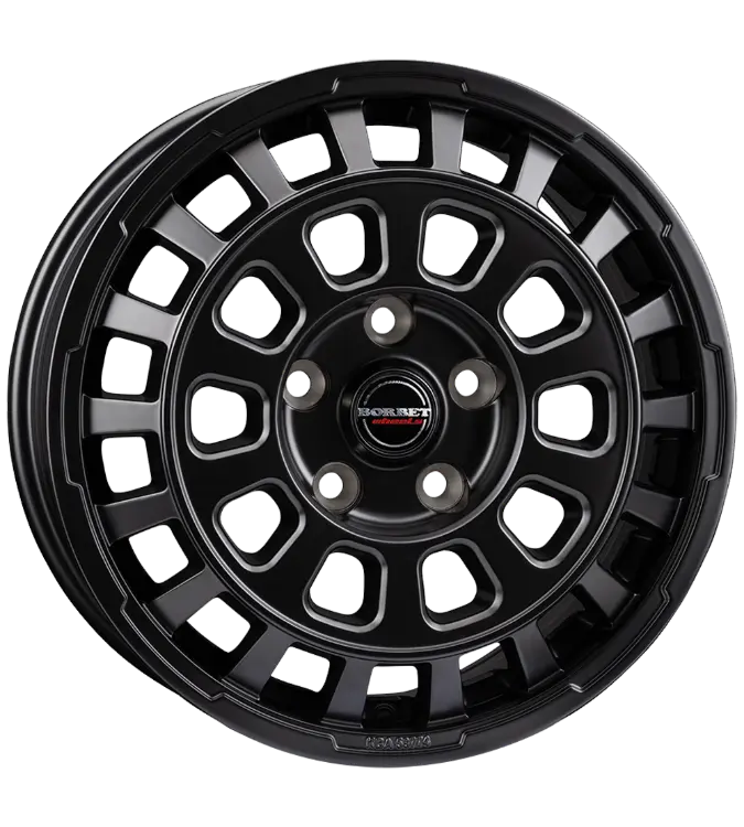 Borbet CW7 black matt 7,00x17 6x120,00 ET45,00