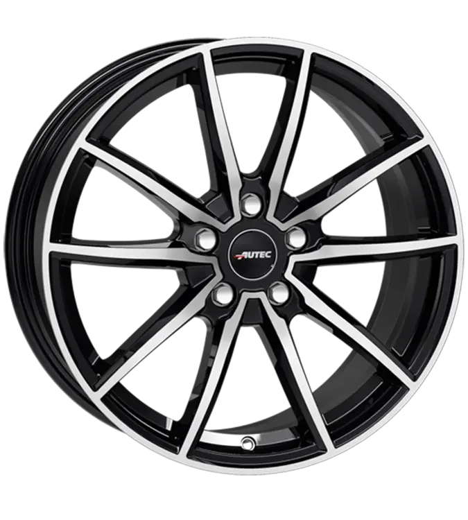 Autec Skara Black Polished 8,00x18 5x112,00 ET30,00