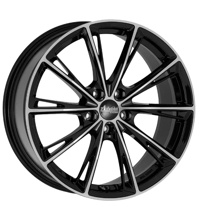 Advanti Racing Predator Black Polished 8,50x20 5x108,00 ET40,00