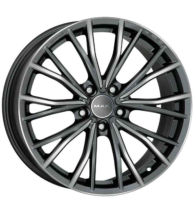 MAK Mark-D Gun Metallic Mirror 9,00x20 5x112,00 ET30,00