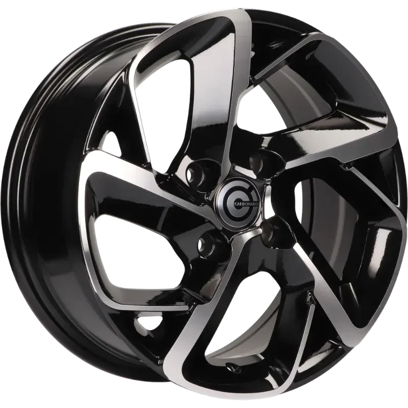 Carbonado Nantes Black Polished 7,00x16 4x108,00 ET25,00