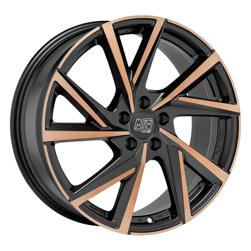 MSW 80-5 Matt Black Copper Polished 8,00x19 5x112,00 ET45,00