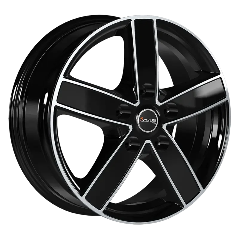 AVUS Racing AC-V51 - Black Polished 7,50x18 5x160,00 ET50,00