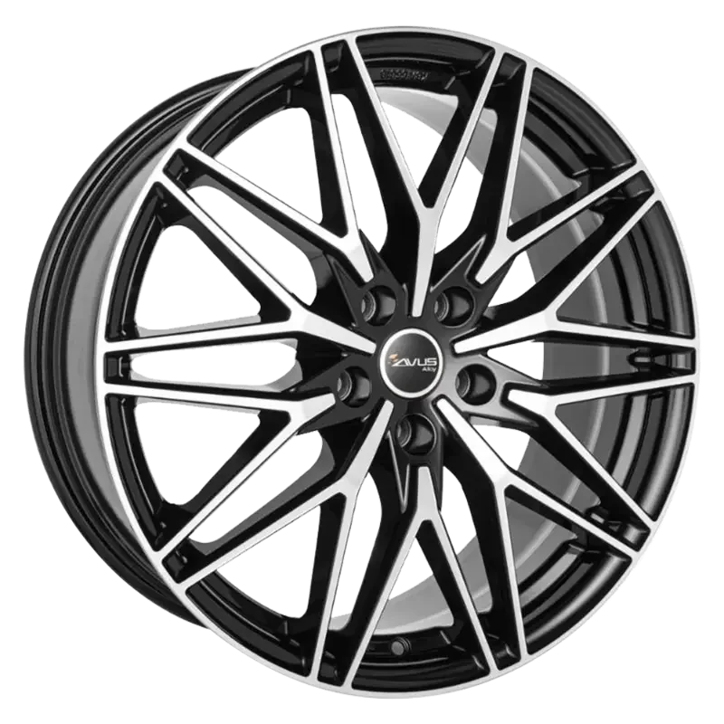 AVUS Racing AC-MB6 - Black Polished 8,00x19 5x120,00 ET45,00