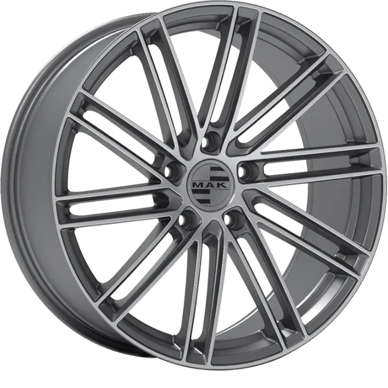 MAK Leipzig Gun Metallic Mirror 9,50x21 5x130,00 ET60,00