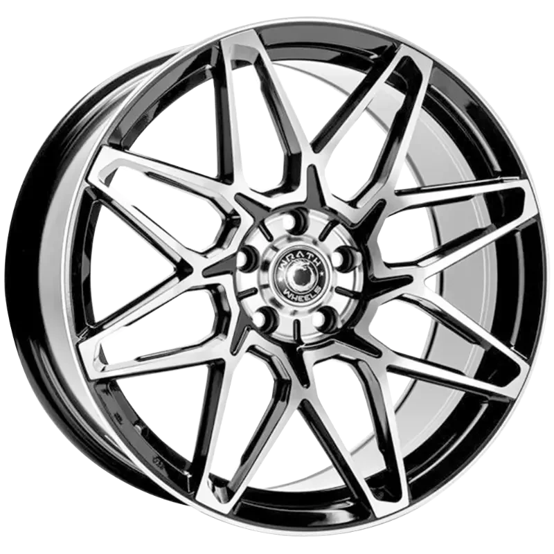 WRATH WHEELS WF-6 Black Polished 9,50x19 5x120,00 ET38,00