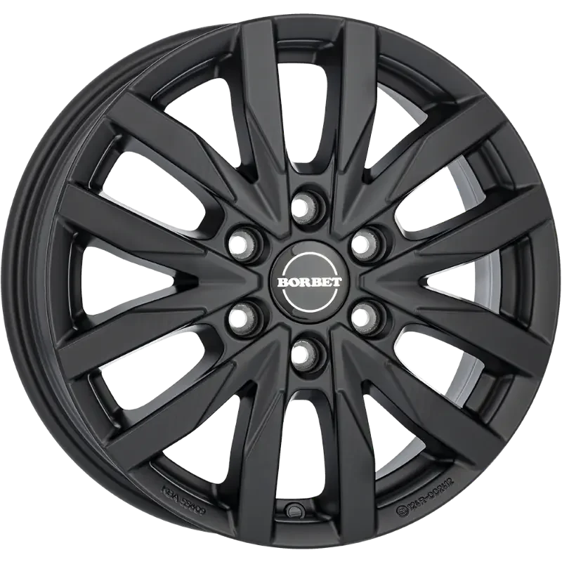Borbet CW6 black matt 6,50x17 6x139,70 ET48,00