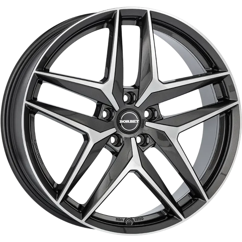 Borbet Z anthracite polished 8,50x20 5x112,00 ET43,00