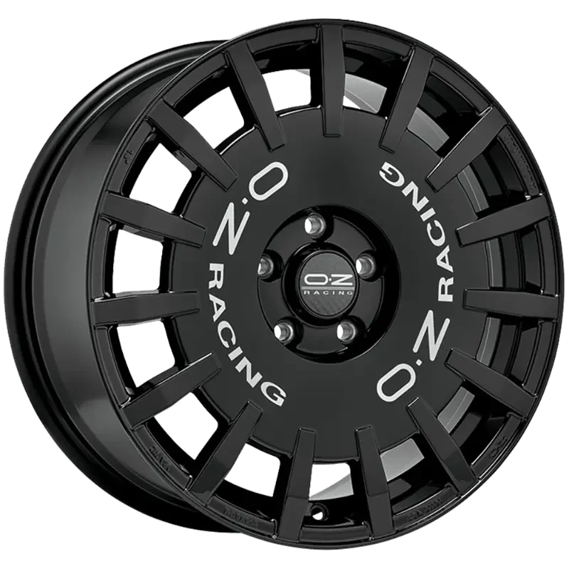 OZ RALLY RACING GLOSS BLACK 7,00x17 5x100,00 ET35,00