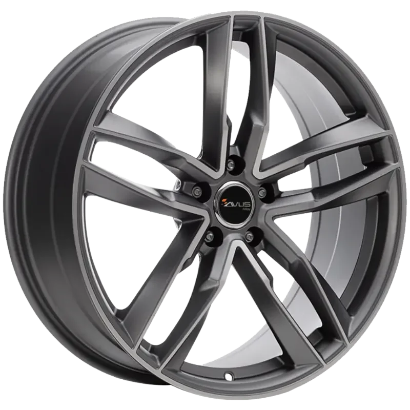 AVUS Racing AF16 - Matt Anthracite Polished 8,50x20 5x112,00 ET20,00