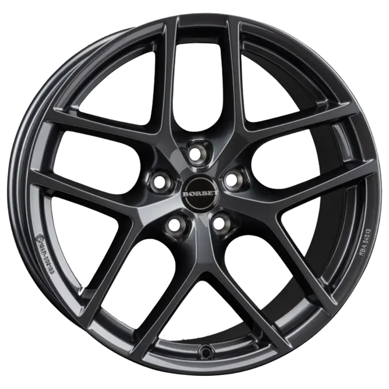 Borbet Y e-grey 9,50x19 5x114,30 ET45,00
