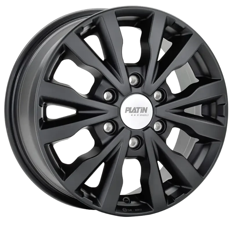 PLATIN Wheels P 86 Matt Black 7,00x17 5x108,00 ET46,00