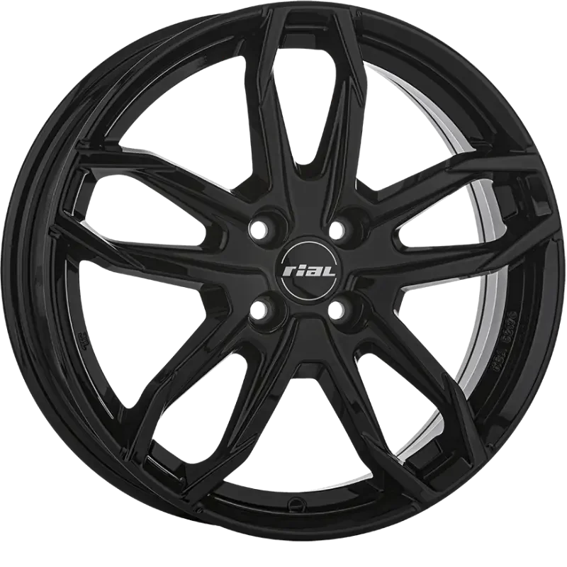 RIAL Lucca Black Gloss 6,50x16 4x108,00 ET45,00