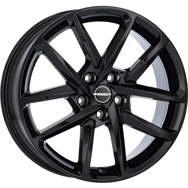 Borbet N black glossy 6,50x17 5x112,00 ET46,10