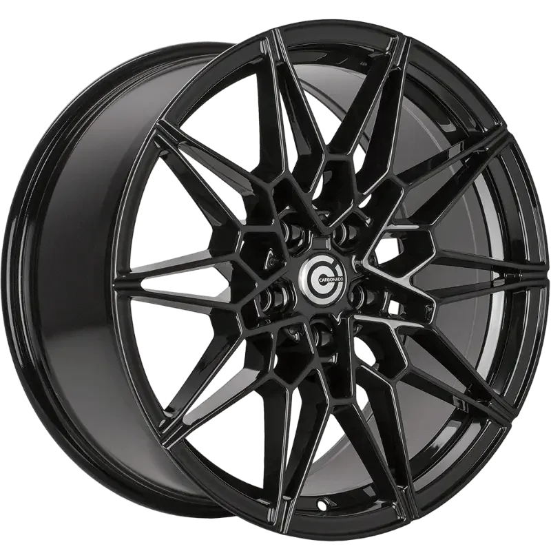 Carbonado Solid Black Glossy 8,00x19 5x112,00 ET28,00