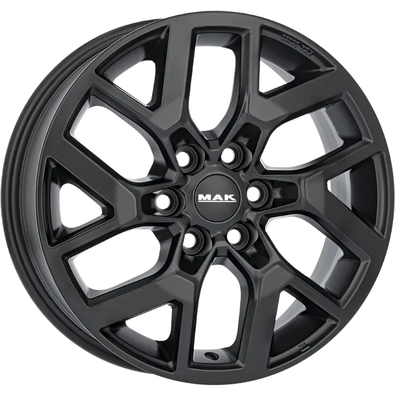MAK Gravel Matt Black 6,50x16 6x139,70 ET20,00