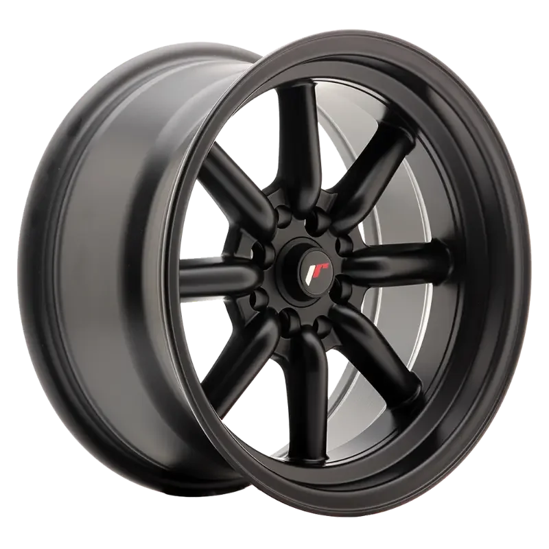 JR Wheels JR19 Matt Black 8,00x15 4x100,00 / 4x114,30