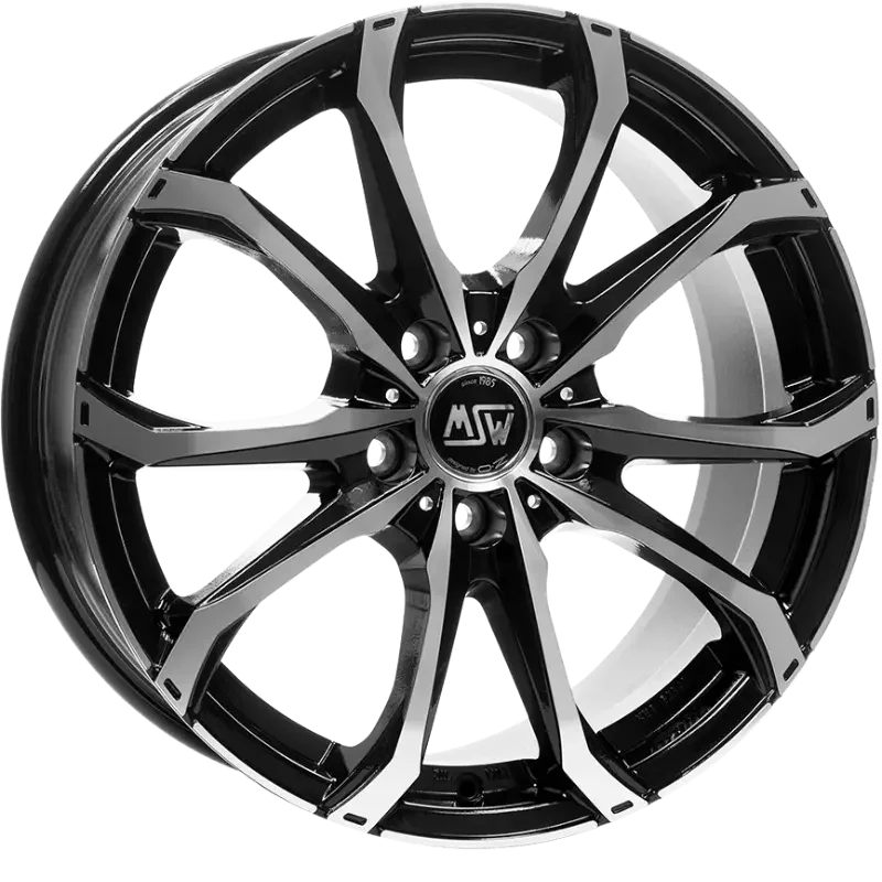MSW 48 Black polished 8,50x20 5x112,00 ET30,00