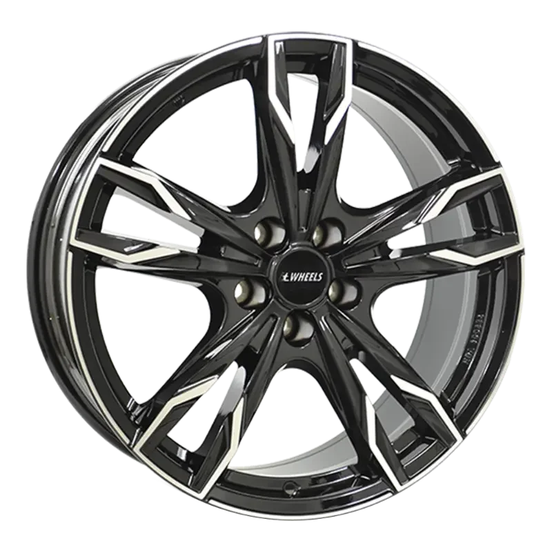 itWHEELS Gina Black Polished 7,50x17 5x112,00 ET45,00