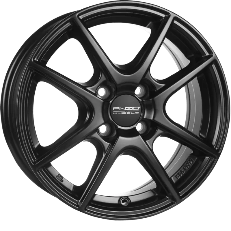 ANZIO Split Matt Black 6,00x16 4x108,00 ET38,00