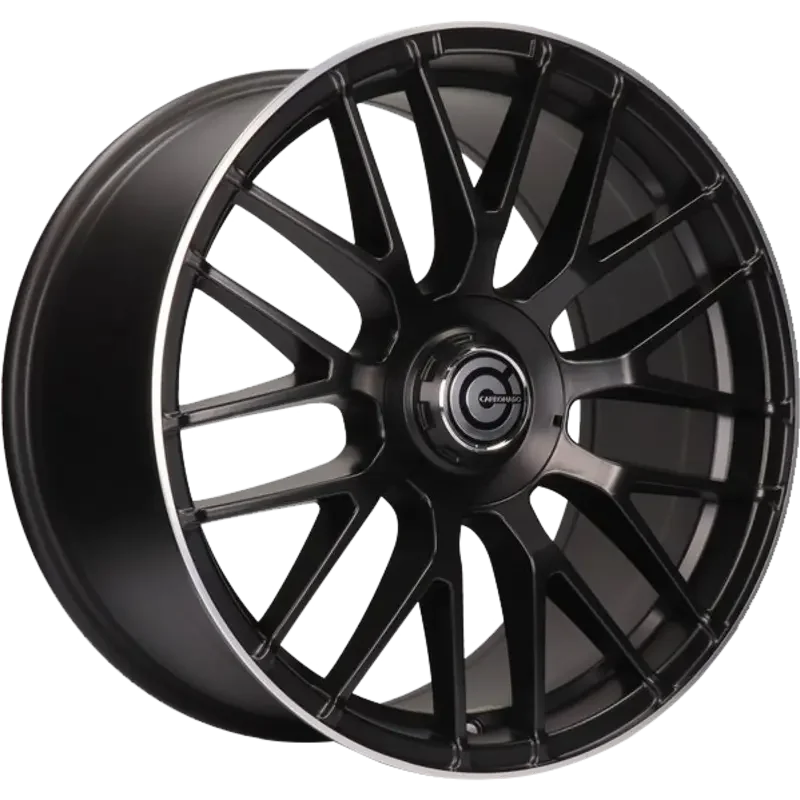 Carbonado Dark Matt Black Lip Polished 8,00x18 5x112,00 ET35,00