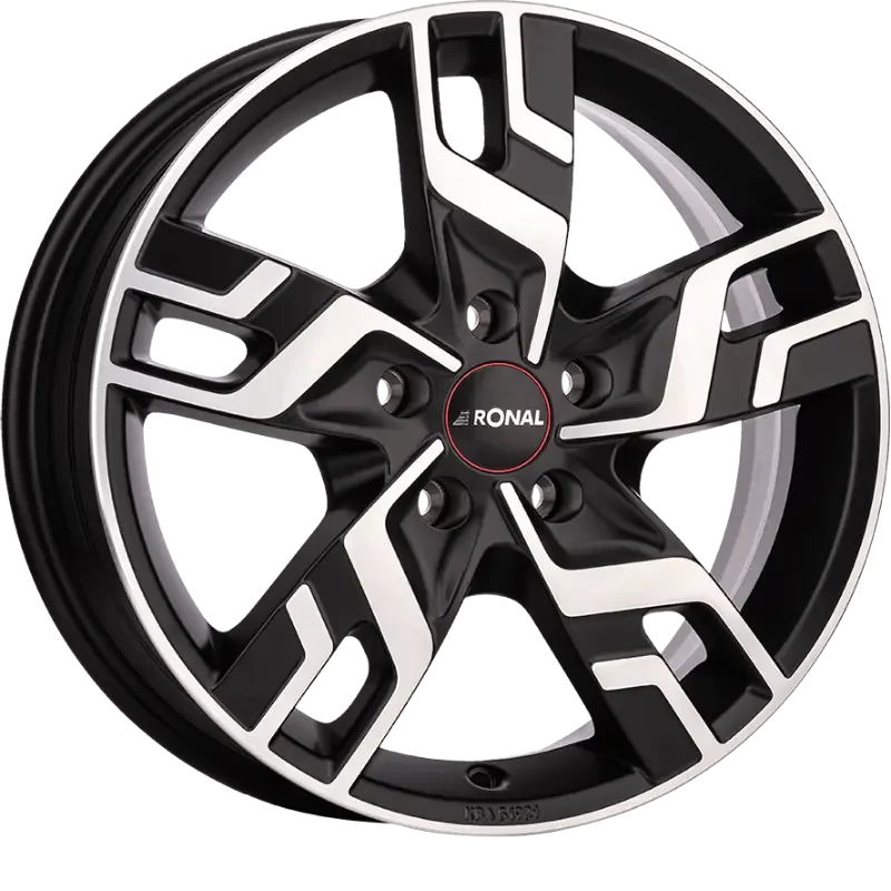 Ronal R64 Jetblack Matt Diamond 6,50x16 5x118,00 ET60,00