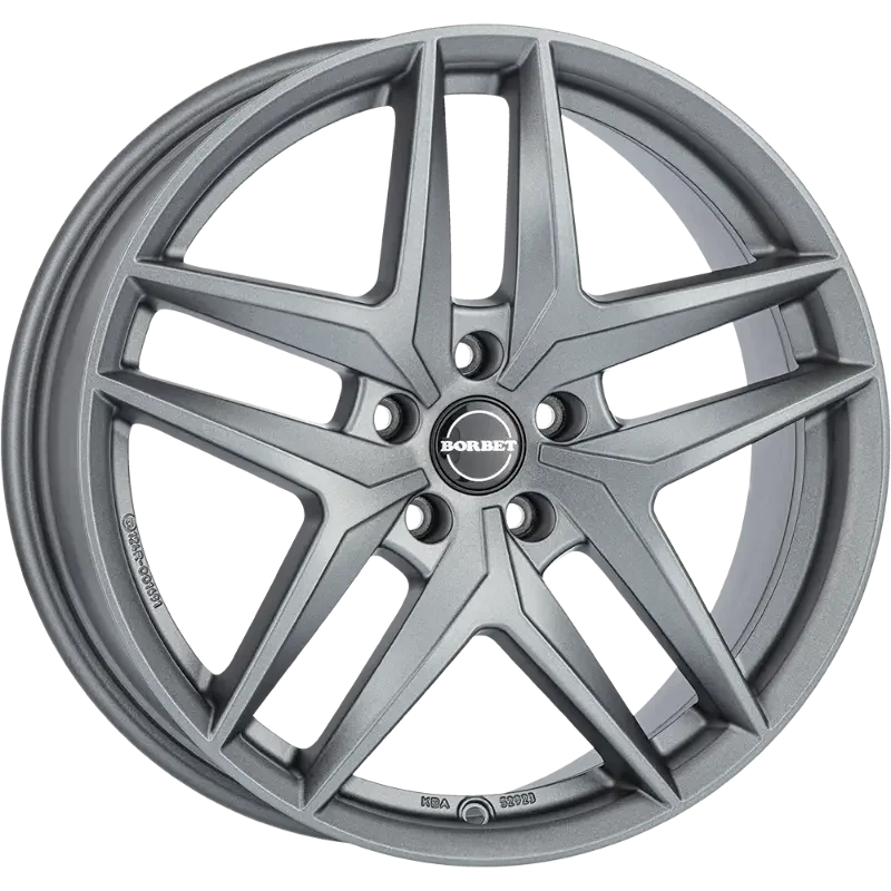 Borbet Z grey matt 7,50x18 5x112,00 ET48,00