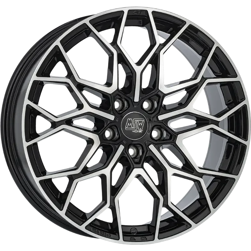 MSW 51 Black Polished 9,50x22 5x112,00 ET36,00