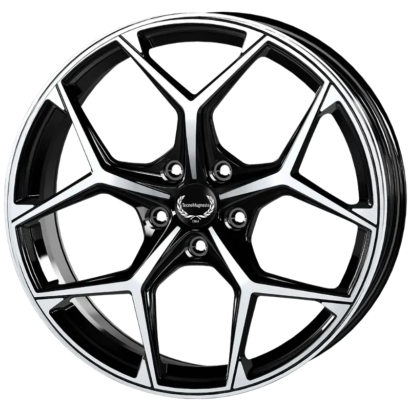 TecnoMagnesio TMG02 Black Polished 8,50x20 5x112,00 ET45,00